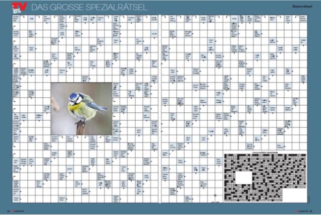 Magazin | TV Land & Lüt | Rätselseiten <h2>13 Seiten Rätselspass</h2>
<p> </p>
<p>Von Schwedenrätsel, Zahlenräsel und Buchstabensalat bis zu Sudoku und Kendoku. Hier ist für jeden Rätsel-Liebhaber etwas dabei.</p>